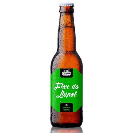 Cerveza Flor de Llúpol 33cl